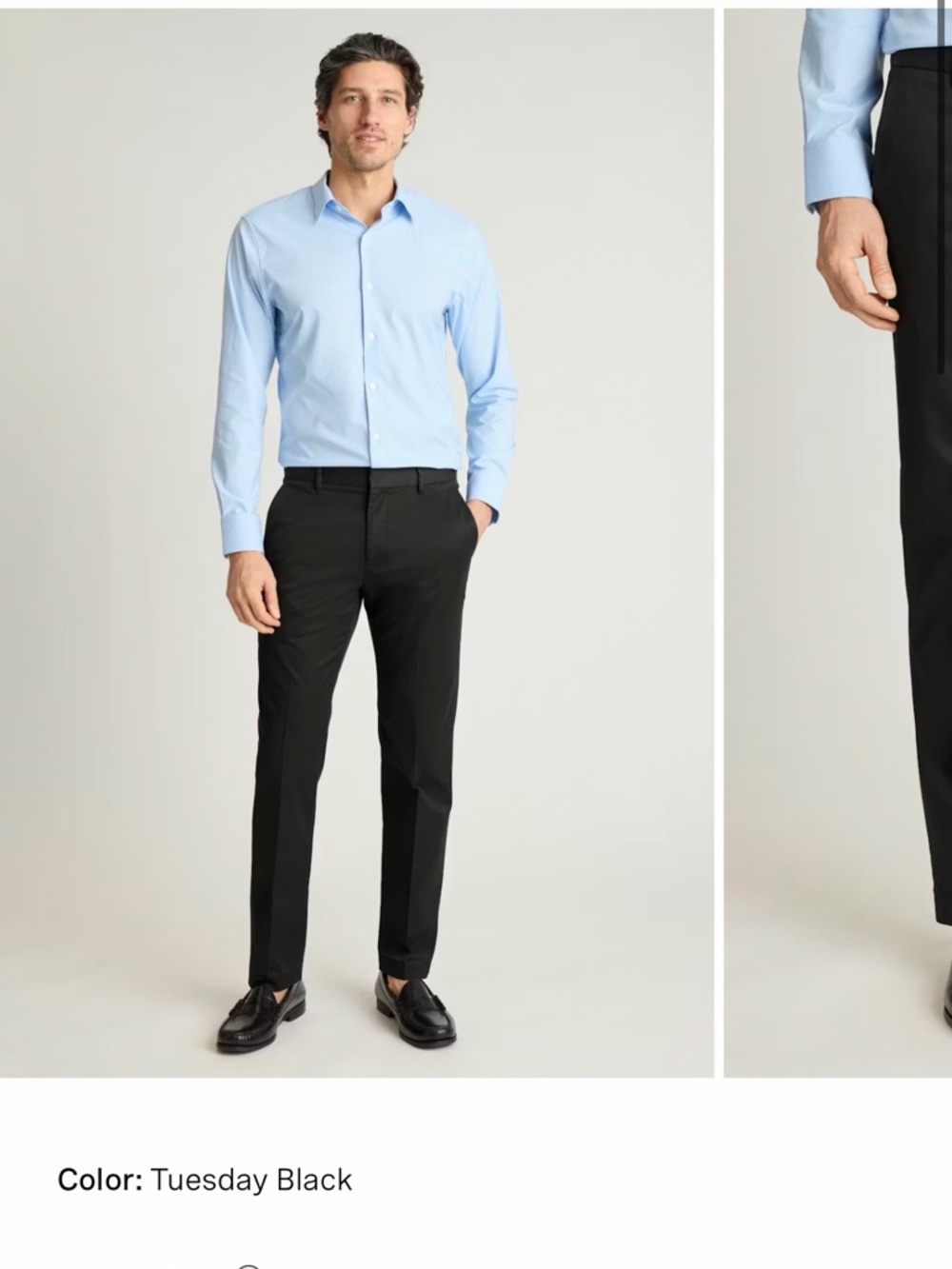 Bonobos Weekday Warrior Black Dress Pants - Slim Fit